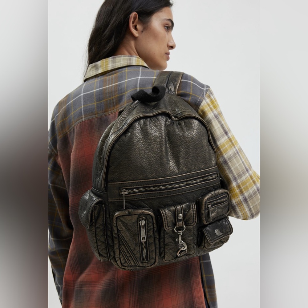 UO Silence and Noise Faux Leather Mini Backpack NWT - Picture 11 of 13